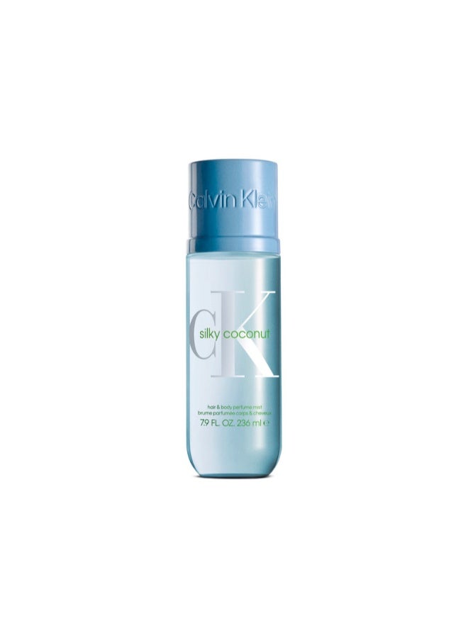 CALVIN KLEIN Silky Coconut Unisex Hair & Body Perfume Mist 236ml - Image 1