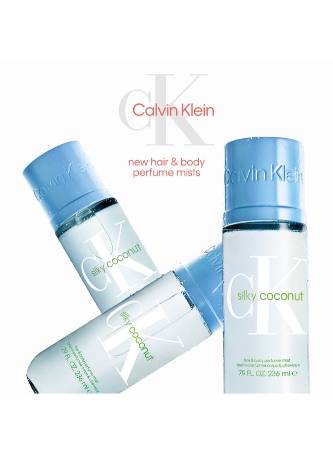 CALVIN KLEIN Silky Coconut Unisex Hair & Body Perfume Mist 236ml - Image 5