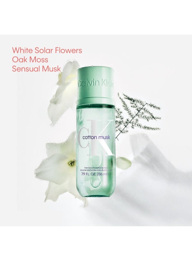كالفن كلاين رذاذ عطر القطن والمسك للجنسين للشعر والجسم - Image 2
