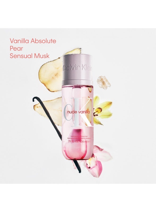 كالفن كلاين رذاذ عطر شعر وجسم فانيليا نود للجنسين - Image 2