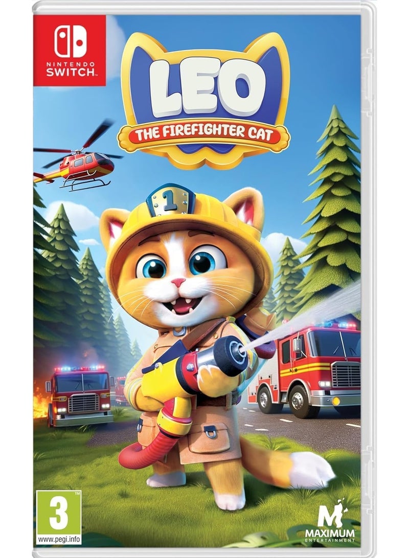 نينتندو Leo The Firefighter Cat - Nintendo Switch - Nintendo Switch - Image 1