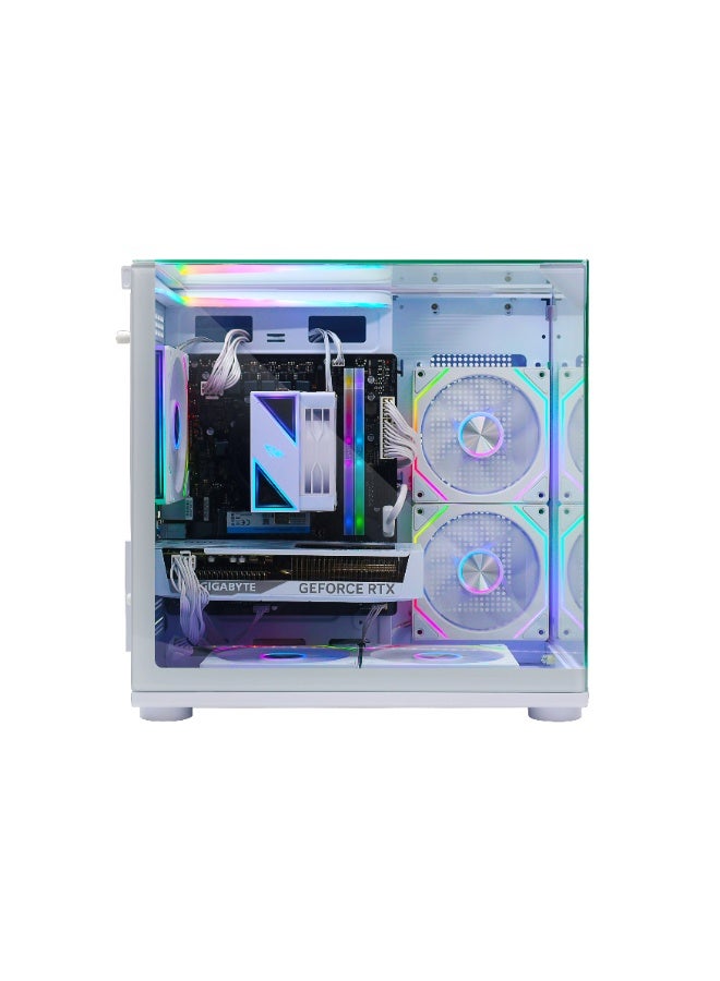 Spear Pc Gaming PC With Intel Core i5-14400F Processor/32GB RAM DDR5/1TB SSD/8GB Nvidia Geforce RTX 5060 Ti Graphics/Windows 11 Pro/ White - Image 2