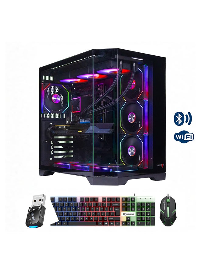 Spear Pc Gaming PC With Intel Core i5-14400F Processor/16GB RAM DDR5/1TB SSD/8GB Nvidia GeForce RTX 5060 Graphics/Windows 11 Pro/ Black - Image 1