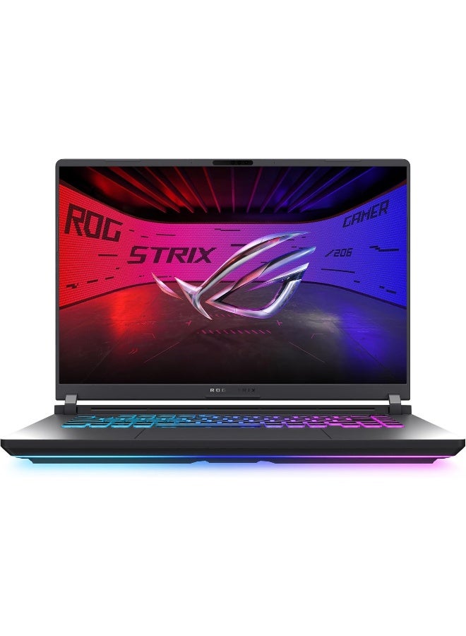 أسوس ROG Strix G16 Gaming Laptop With 16-Inch Full HD Display,Core i7-14650HX Processor/16GB RAM/1TB SSD/8GB NVIDIA RTX 5060 Graphics/Windows 11 Home English/Arabic Eclipse Gray English/Arabic Eclipse Gray - Image 1