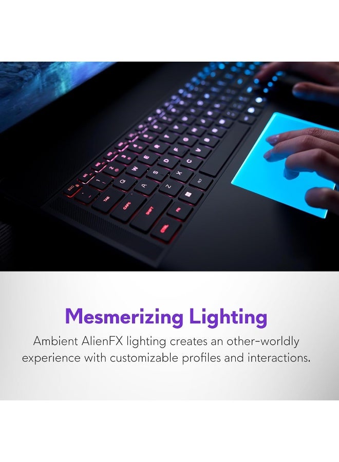 ديل Alienware Area-51 Gaming Laptop With 18-Inch WQXGA Display,Core Ultra 9-275HX Processor/64GB RAM/2TB SSD/12GB NVIDIA RTX 5070 Ti Graphics/Windows 11 Pro + Life Time Office 2024 English Liquid Teal English Liquid Teal - Image 3