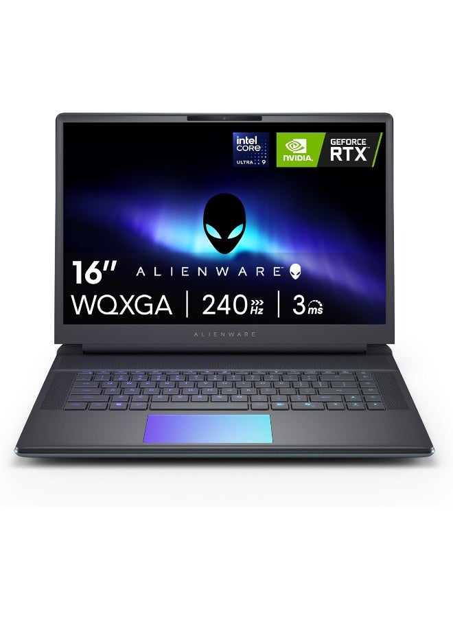 DELL Alienware Area-51 Gaming Laptop With 16-Inch WQXGA Display,Core Ultra 9-275HX Processor/32GB RAM/2TB SSD/12GB NVIDIA RTX 5070 Ti Graphics/Windows 11 Home English/Arabic Liquid Teal English/Arabic Liquid Teal - Image 1