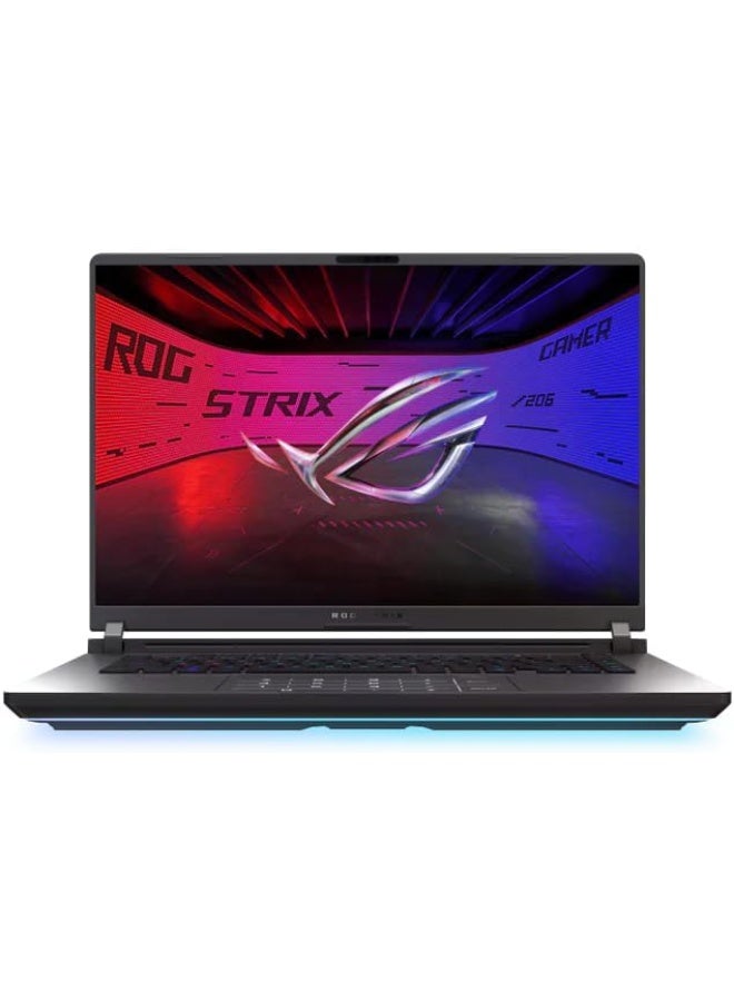 أسوس (Upgraded Version) ROG Strix 16 Gaming Laptop, 16" WUXGA 165Hz Display, Intel Core Ultra 9 275HX, 16GB DDR5 RAM, 1TB PCIe 4.0 SSD, NVIDIA GeForce RTX 5060 8GB GDDR7 English/Arabic Black English/Arabic Black - Image 1