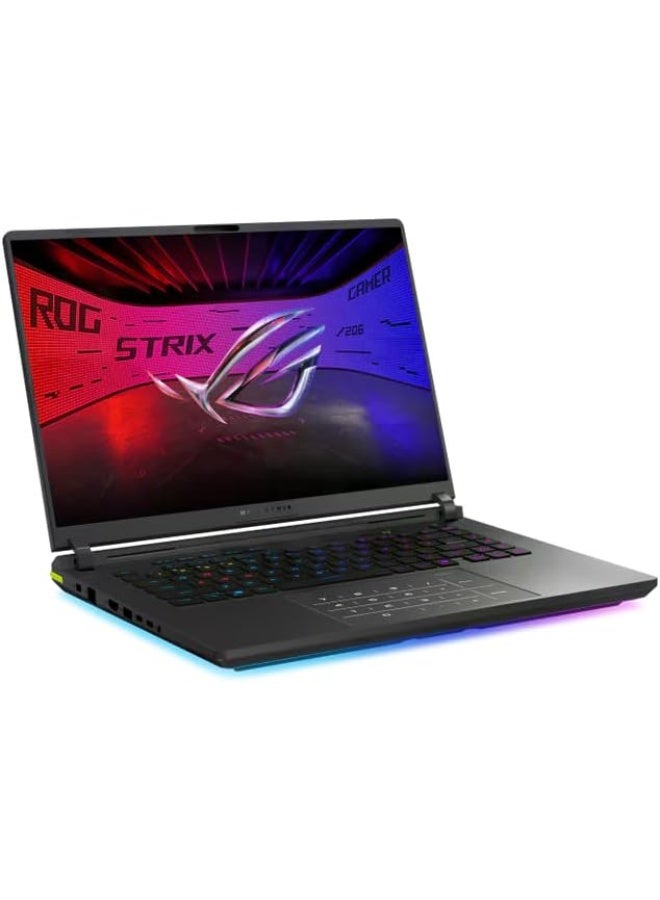 ASUS (Upgraded Version) ROG Strix 16 Gaming Laptop, 16" FHD+ 165Hz Display, Intel Core Ultra 7 255HX, NVIDIA GeForce RTX 5070 Ti 12GB GDDR7, 16GB DDR5 RAM, 1TB 4.0 NVMe SSD, Wi-Fi 7, RGB Keyboard, Win 11, Volt Green English/Arabic Black English/Arabic Black - Image 2