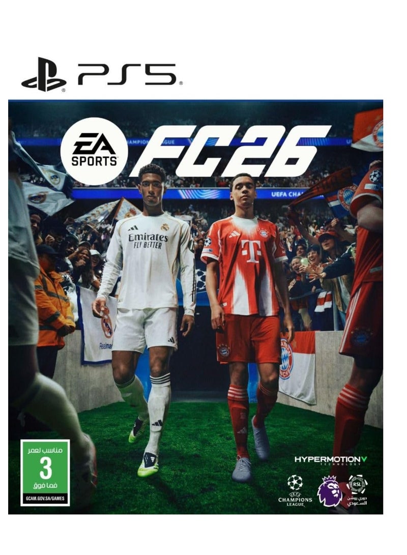 Sony PlayStation 5 Slim Disc Console KSA Version With Extra Controller And EA FC 26 KSA Version - Image 2