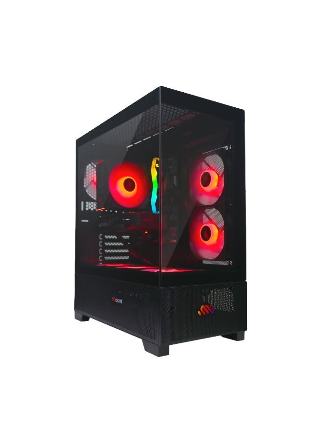 MI Excite Gaming PC G6MATX PRO With Core i5-12400F Processor/32GB RAM DDR5/1TB SSD/Nvidia GeForce RTX 5060 Ti Graphics/Windows 11 Pro/ Black - Image 1