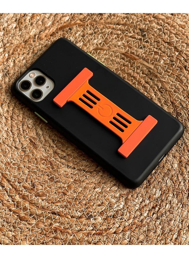 Goui iPhone11 Pro Max case | Full-Coverage | MagSafe | Wireless Friendly | Colorful | Soft Touch | Magnetic Design for Mount Stone Black - Image 2