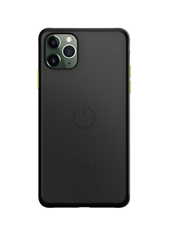Goui iPhone11 Pro case | Full-Coverage | MagSafe | Wireless Friendly | Colorful | Soft Touch | Magnetic Design for Mount Stone Black - Image 1