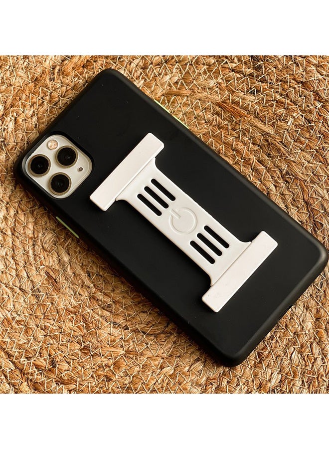 Goui iPhone11 Pro case | Full-Coverage | MagSafe | Wireless Friendly | Colorful | Soft Touch | Magnetic Design for Mount Stone Black - Image 2