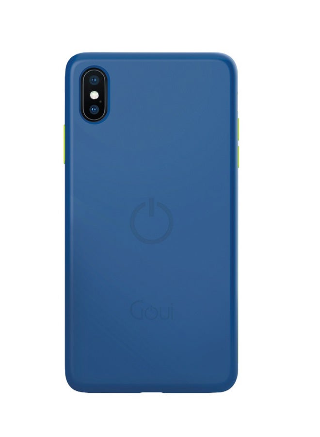 Goui iPhone X/Xs case | Full-Coverage | MagSafe | Wireless Friendly | Colorful | Soft Touch | Magnetic Design for Mount Midnight blue - Image 1