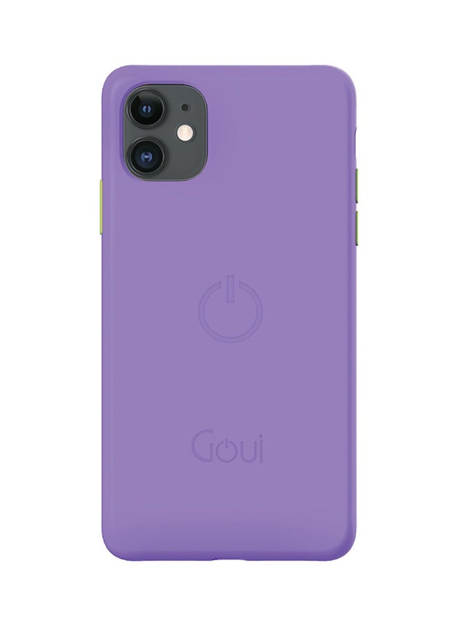 Goui iPhone11 case | Full-Coverage | MagSafe | Wireless Friendly | Colorful | Soft Touch | Magnetic Design for Mount Lavender Purple