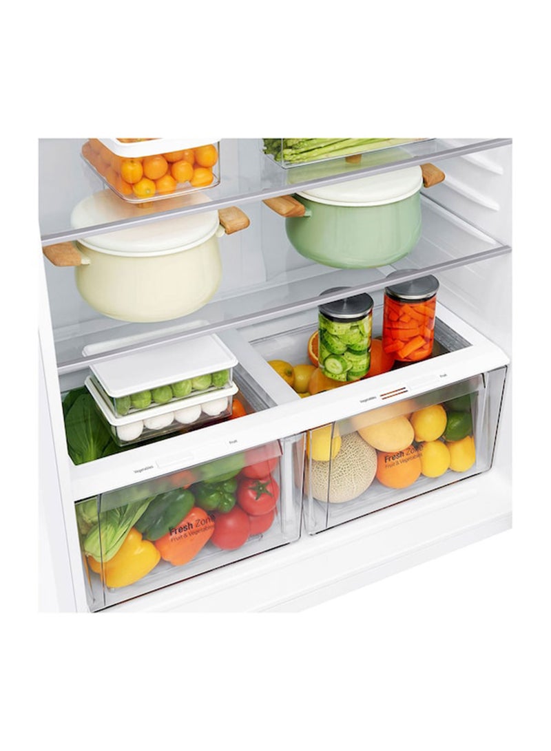 LG 592L 20.9 Ft Refrigerator | Top Freezer | Inverter LT22HBHWIN Super White LT22HBHWIN Super White - Image 4
