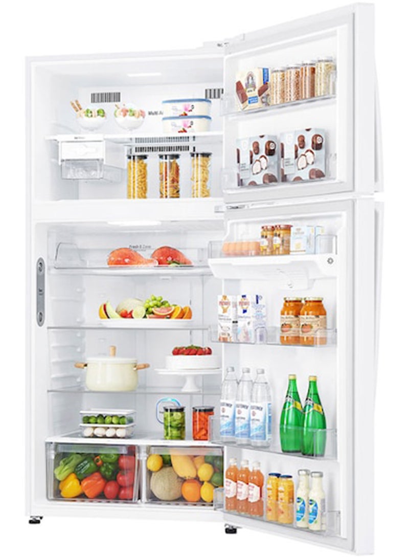 LG 592L 20.9 Ft Refrigerator | Top Freezer | Inverter LT22HBHWIN Super White LT22HBHWIN Super White - Image 2