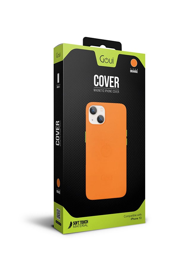 Goui iPhone 13 case | Full-Coverage | MagSafe | Wireless Friendly | Colorful | Soft Touch | Magnetic Design for Mount Tiger Orange - Image 2