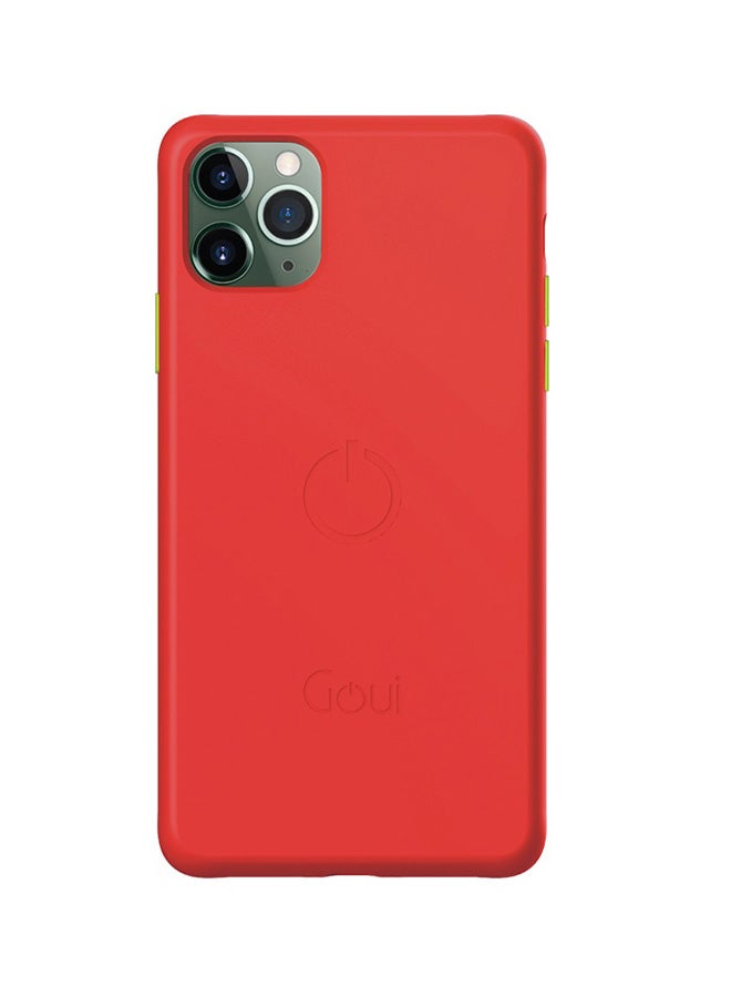 Goui iPhone11 Pro Max case | Full-Coverage | MagSafe | Wireless Friendly | Colorful | Soft Touch | Magnetic Design for Mount Cherry Red - Image 1