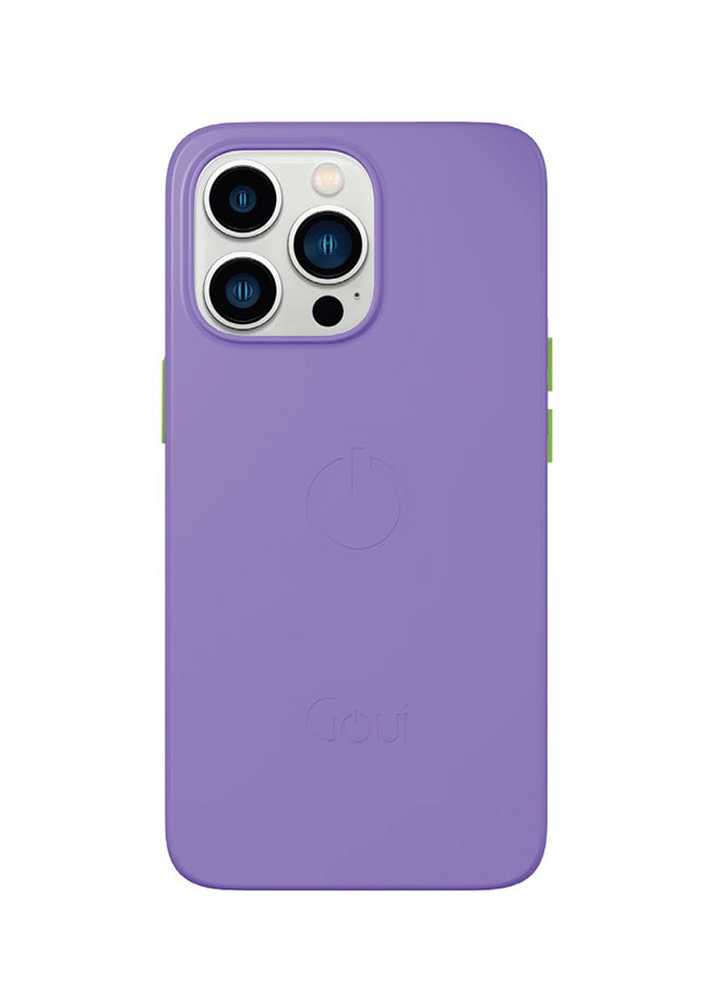 Goui iPhone 13 Pro Max case | Full-Coverage | MagSafe | Wireless Friendly | Colorful | Soft Touch | Magnetic Design for Mount Lavender Purple - Image 1