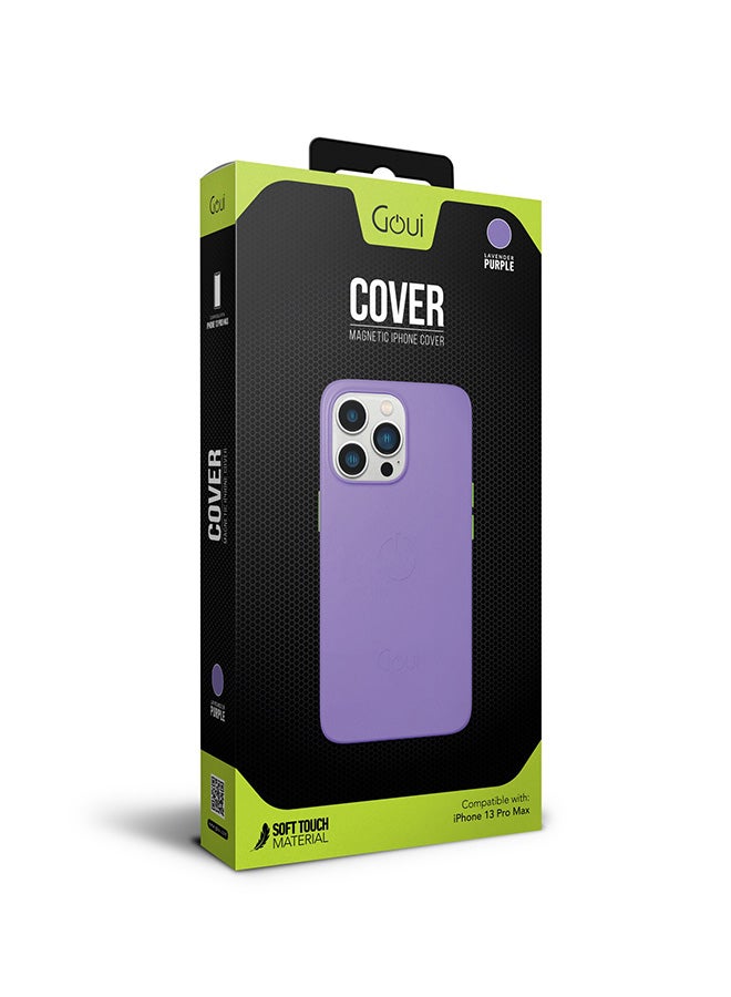 Goui iPhone 13 Pro Max case | Full-Coverage | MagSafe | Wireless Friendly | Colorful | Soft Touch | Magnetic Design for Mount Lavender Purple - Image 2