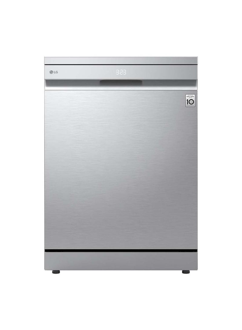 إل جي غسالة صحون 14 إعداد مكان QuadWash™، بريميوم فضي، TrueSteam™، تجفيف حراري DFC287HVS فضي DFC287HVS - Image 1