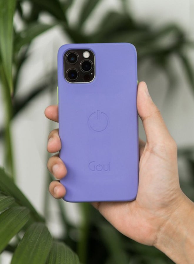 Goui iPhone11 Pro Max case | Full-Coverage | MagSafe | Wireless Friendly | Colorful | Soft Touch | Magnetic Design for Mount Lavender Purple - Image 2