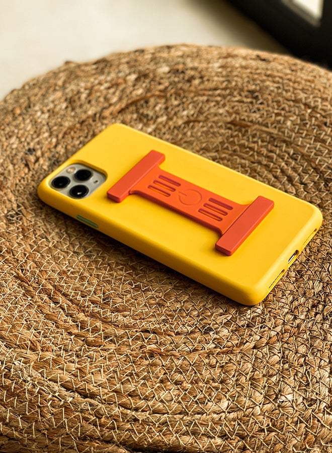 Goui iPhone 12 & 12Pro case | Full-Coverage | MagSafe | Wireless Friendly | Colorful | Soft Touch | Magnetic Design for Mount Sunshine Yellow - Image 2