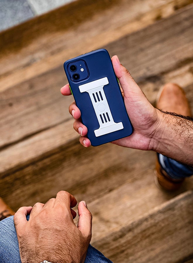 Goui iPhone 12 Mini case | Full-Coverage | MagSafe | Wireless Friendly | Colorful | Soft Touch | Magnetic Design for Mount Midnight blue - Image 2