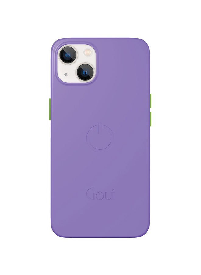 Goui iPhone 13 case | Full-Coverage | MagSafe | Wireless Friendly | Colorful | Soft Touch | Magnetic Design for Mount Lavender Purple - Image 1