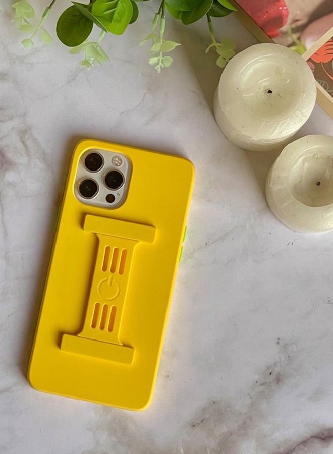 Goui iPhone11 Pro Max case | Full-Coverage | MagSafe | Wireless Friendly | Colorful | Soft Touch | Magnetic Design for Mount Sunshine Yellow - Image 2