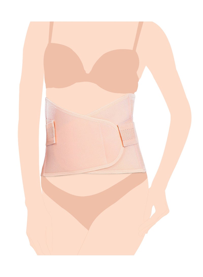 Sunveno Abdominal Support Maternity Cross Grip Belly Wrap - Beige - Image 1