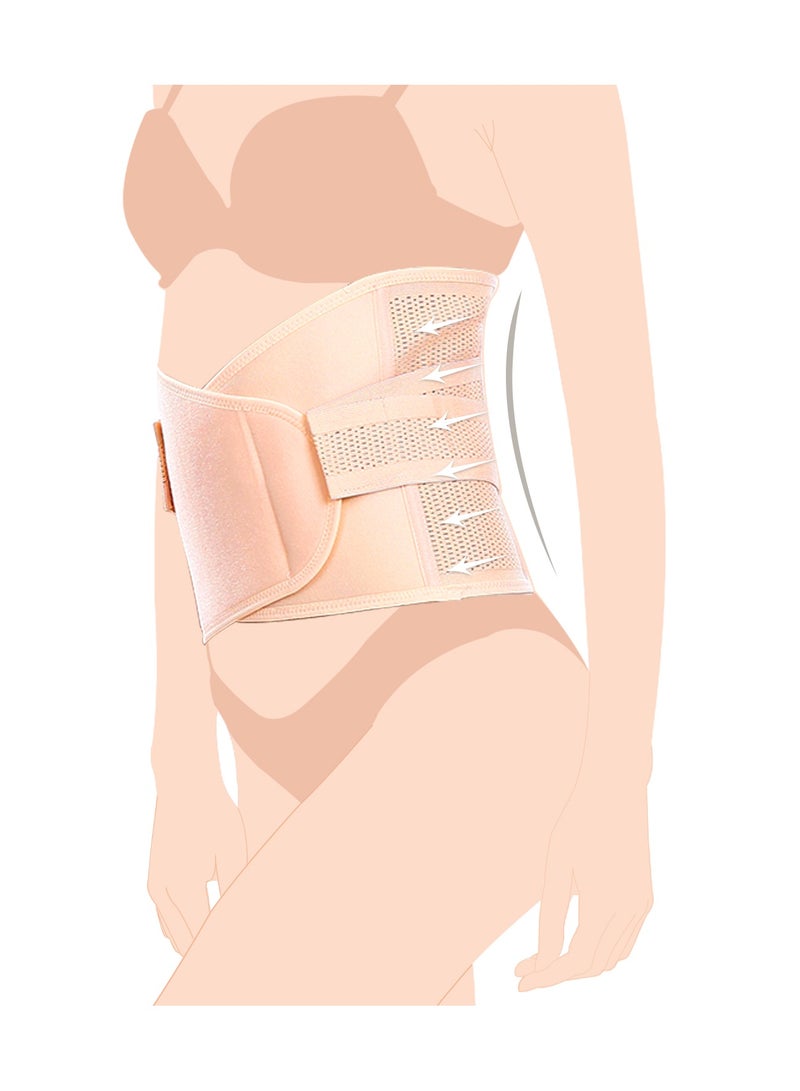 Sunveno Abdominal Support Maternity Cross Grip Belly Wrap - Beige - Image 3