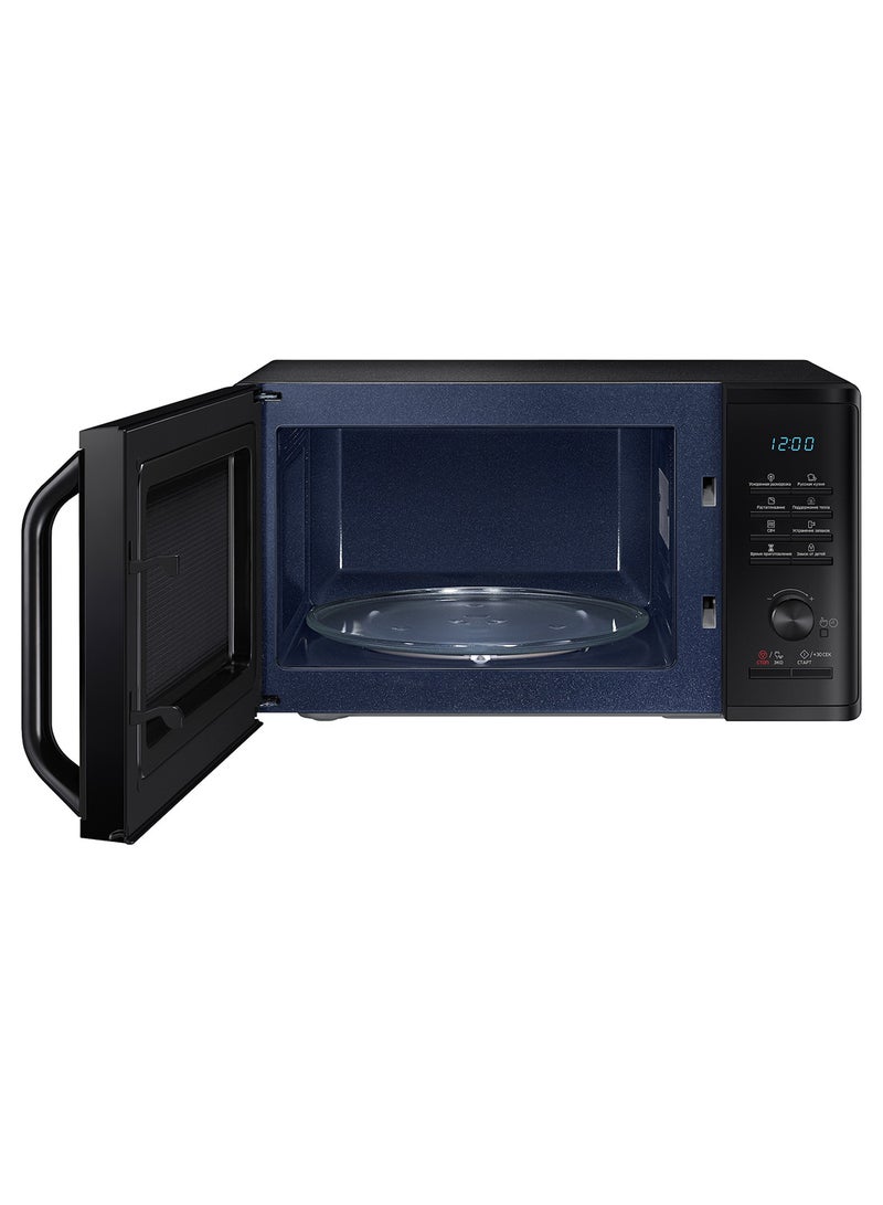 Samsung Solo Freestanding, Tact And Dial, Ceramic Enamel,  Child Lock - 23 L 800 W MS23K3515AK/ZA Stainless Steel - Image 2