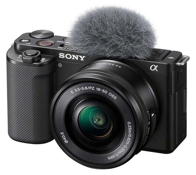 Sony Alpha ZV-E10K Mirrorless Camera with 16-50mm f/3.5-5.6 OSS II Lens, 24.2MP APS-C Sensor, 4K Video - Black - Image 1