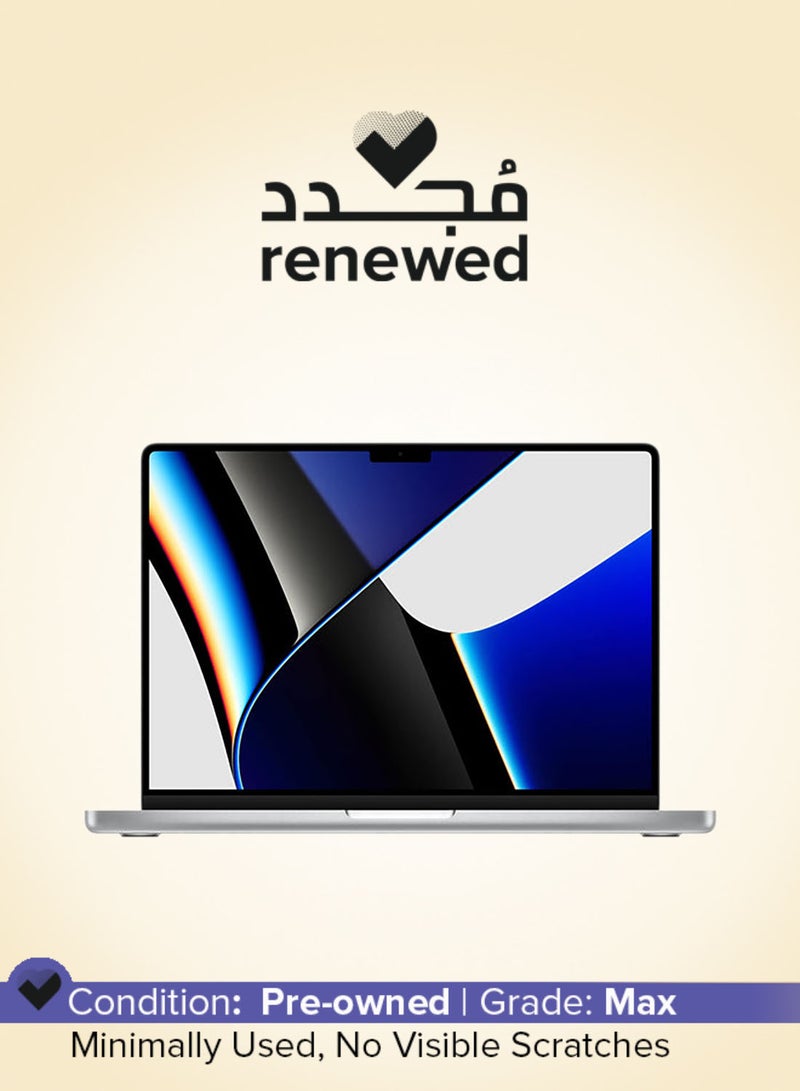 ابل  Renewed - MacBook Pro (2020)Laptop With 13-Inch Display,M1 Chip 8-Core CPU And 14-Core GPU Processor/Octa Core/8GB RAM/256GB SSD/MacOS English Silver - Image 1