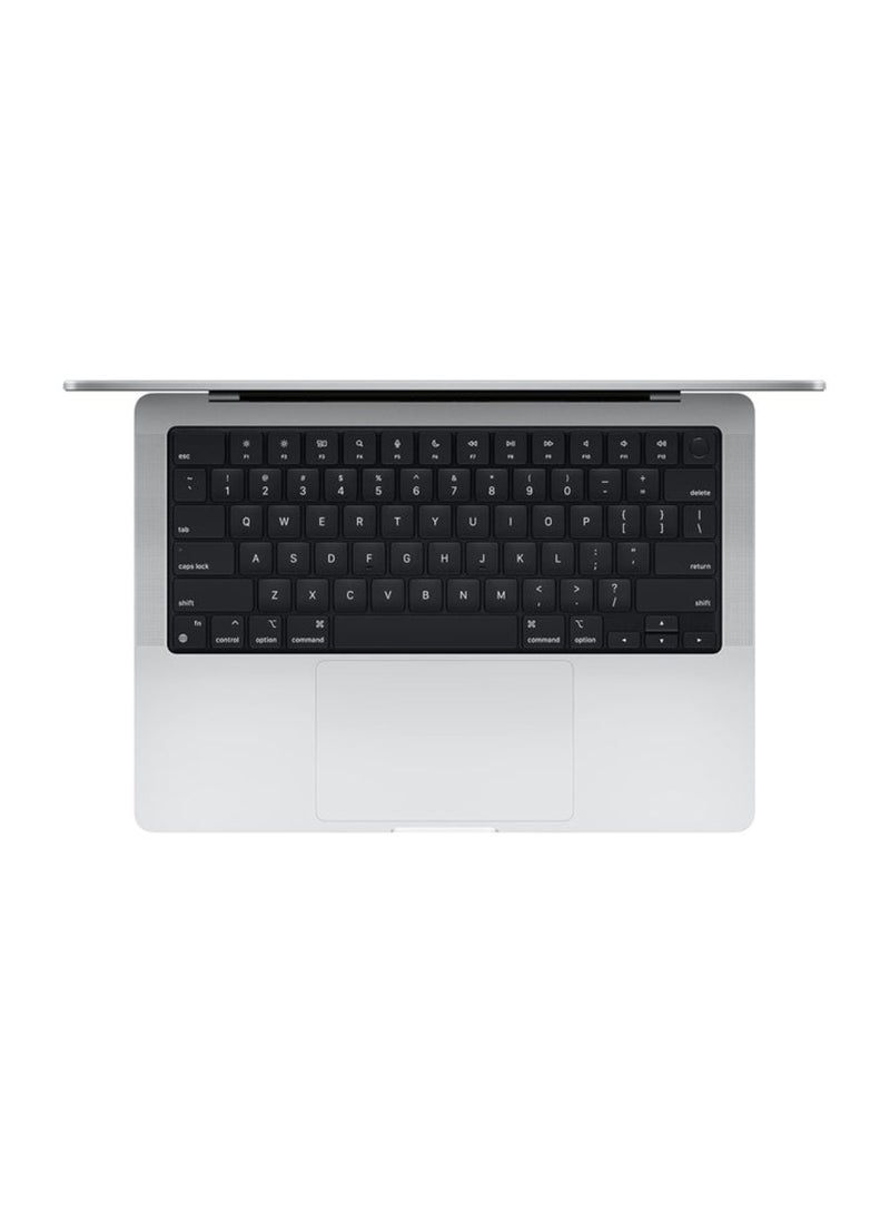 ابل  Renewed - MacBook Pro (2020)Laptop With 13-Inch Display,M1 Chip 8-Core CPU And 14-Core GPU Processor/Octa Core/8GB RAM/256GB SSD/MacOS English Silver - Image 2