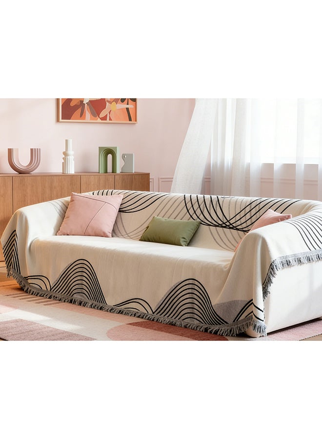 Noon East Durable Sofa Cover – Anti-Slip, Dust & Stain Resistant printing 260 x 180cm - Image 2