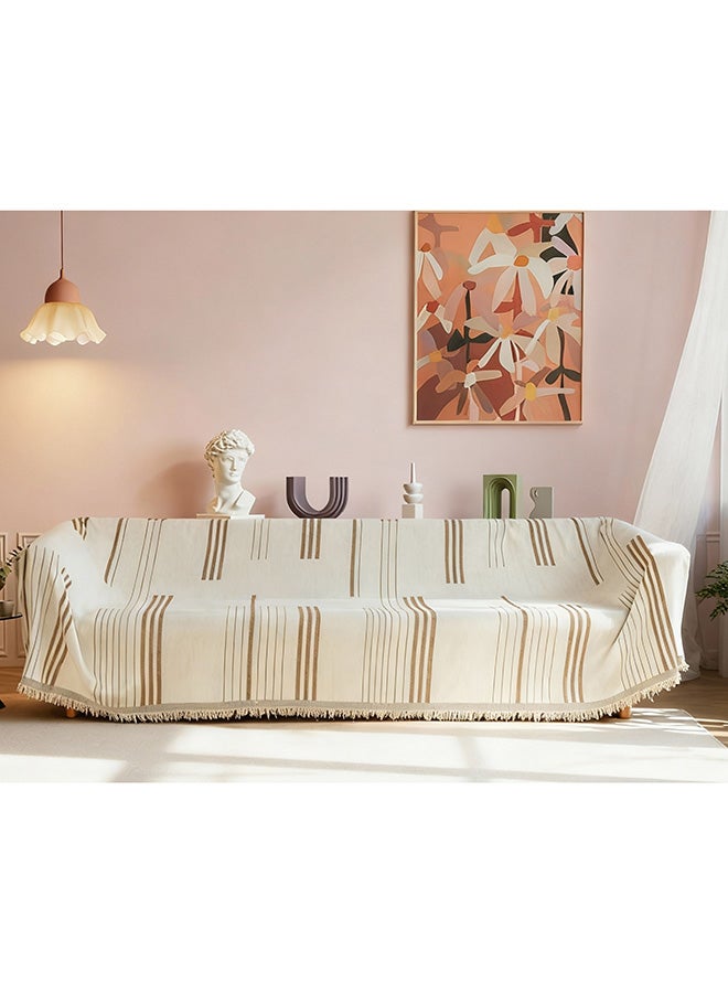 Noon East Durable Sofa Cover – Anti-Slip, Dust & Stain Resistant printing 260 x 180cm - Image 1