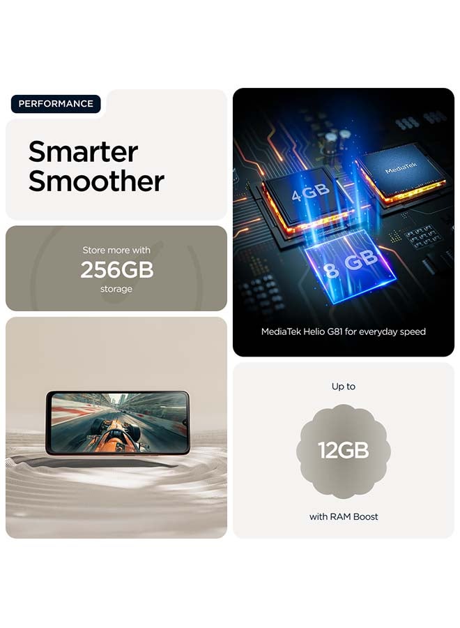 Motorola G06 Power 4G Dual SIM PANTONE Laurel Oak  4GB RAM 256GB - Middle East Version - Image 4