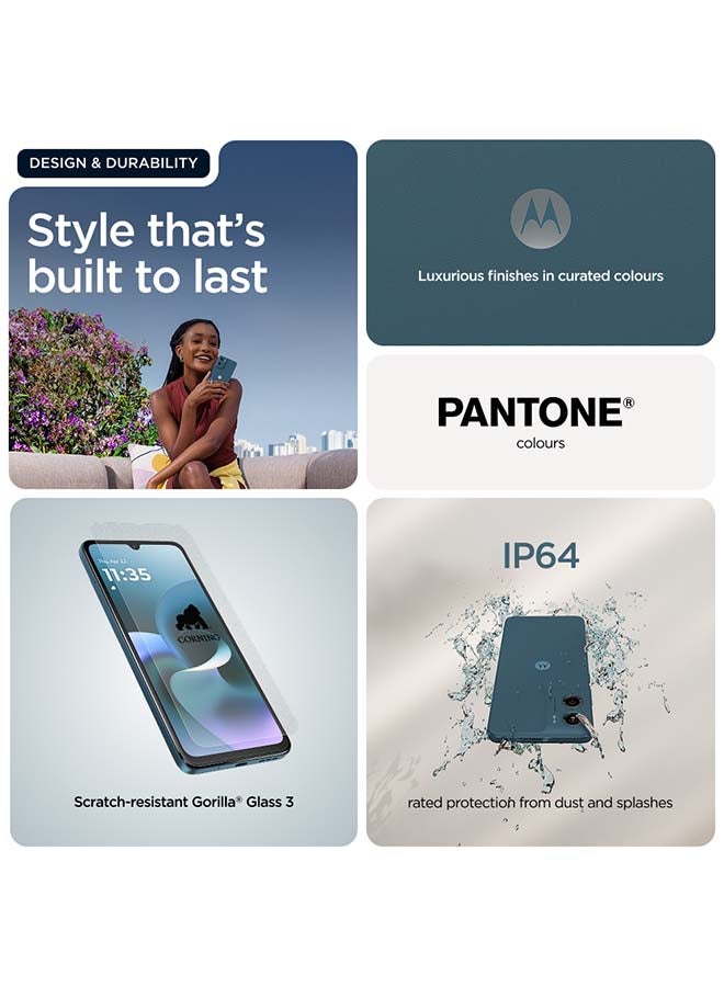 Motorola G06 Power 4G Dual SIM PANTONE Tapestry  4GB RAM 256GB - Middle East Version - Image 5