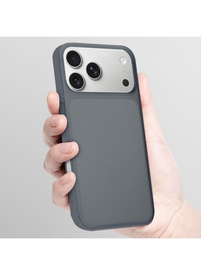 مارجون 3Packs Case Cover for iPhone 17 Pro Max, Air Skin Line Design Back Cover, Sturdy Durable Ultra-Thin Case, Drop Protection Cover Clear with Two 3D Screen Protectors - Midnight Blue-3 - Image 4