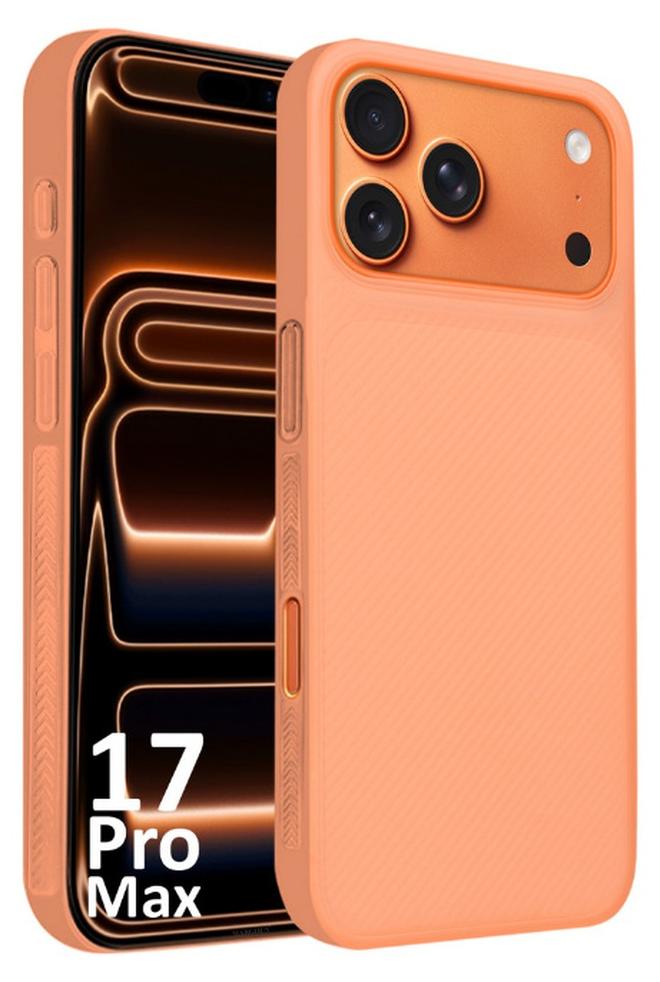 مارجون غطاء حماية لجهاز آيفون 17 برو ماكس، تصميم خط الهواء النحيف، غطاء خلفي متين وقوي للغاية، غطاء حماية من السقوط شفاف - - Image 1