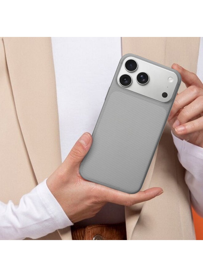 MARGOUN Case Cover for iPhone 17 Pro Max, Air Skin Line Design Back Cover, Sturdy Durable Ultra-Thin Case, Drop Protection Cover Clear - Black-1 - Image 5