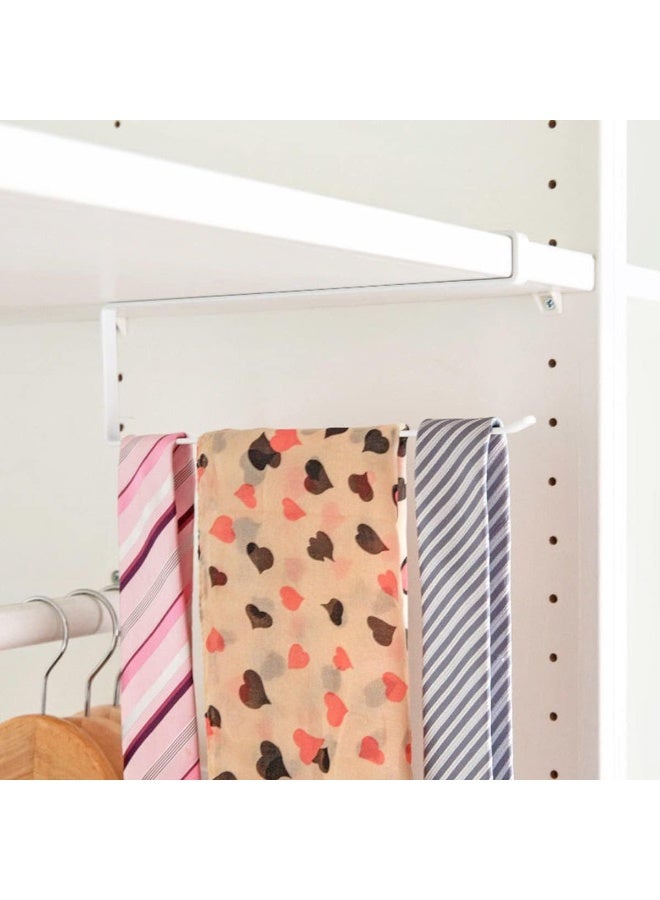 Home Care Paper Towel Holder Wall Mounted No Drilling, Paper Towel Holder Under Cabinet, Toilet Roll Holder Self Adhesive, Towel Hanger Tissue Paper for Bathroom Kitchen (White) White - Image 4