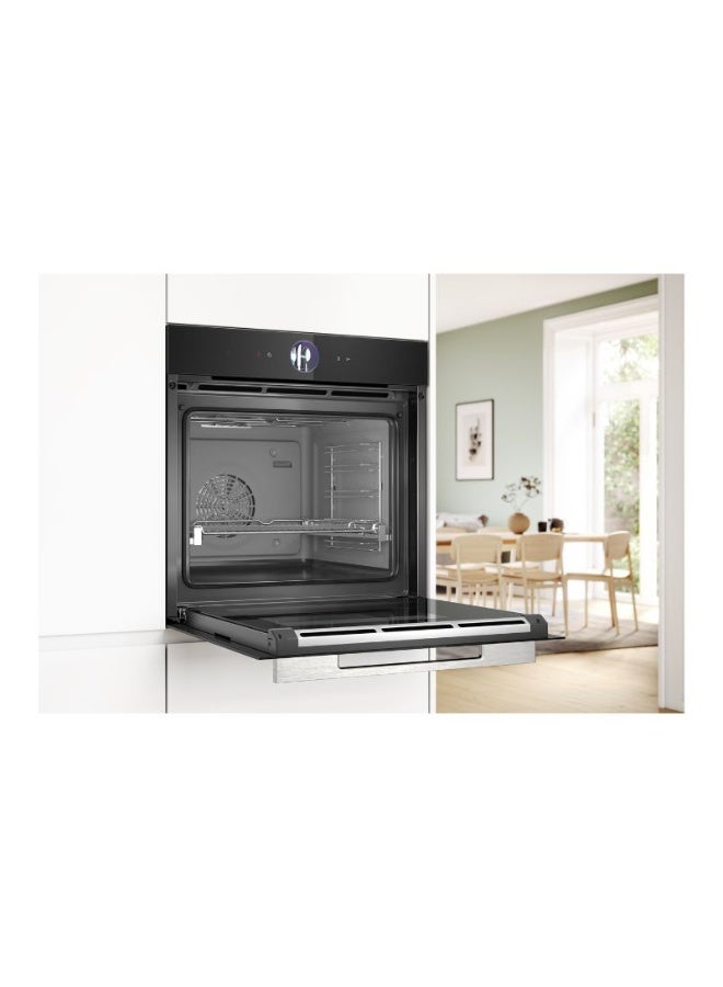 BOSCH Series 8, 71L Built-In Oven, 14 Cooking Modes, Home Connect HBG756CB1M stainless_steel - Image 4