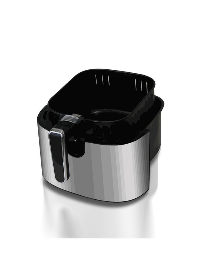 Saachi Versatile Air Fryer with 12 Pre-Set Programs, Adjustable Temperature, Stainless Steel Body And Overheat Protection for Healthy Cooking – 11 L 2200 W NL-AF-4791D-BK Black - Image 4