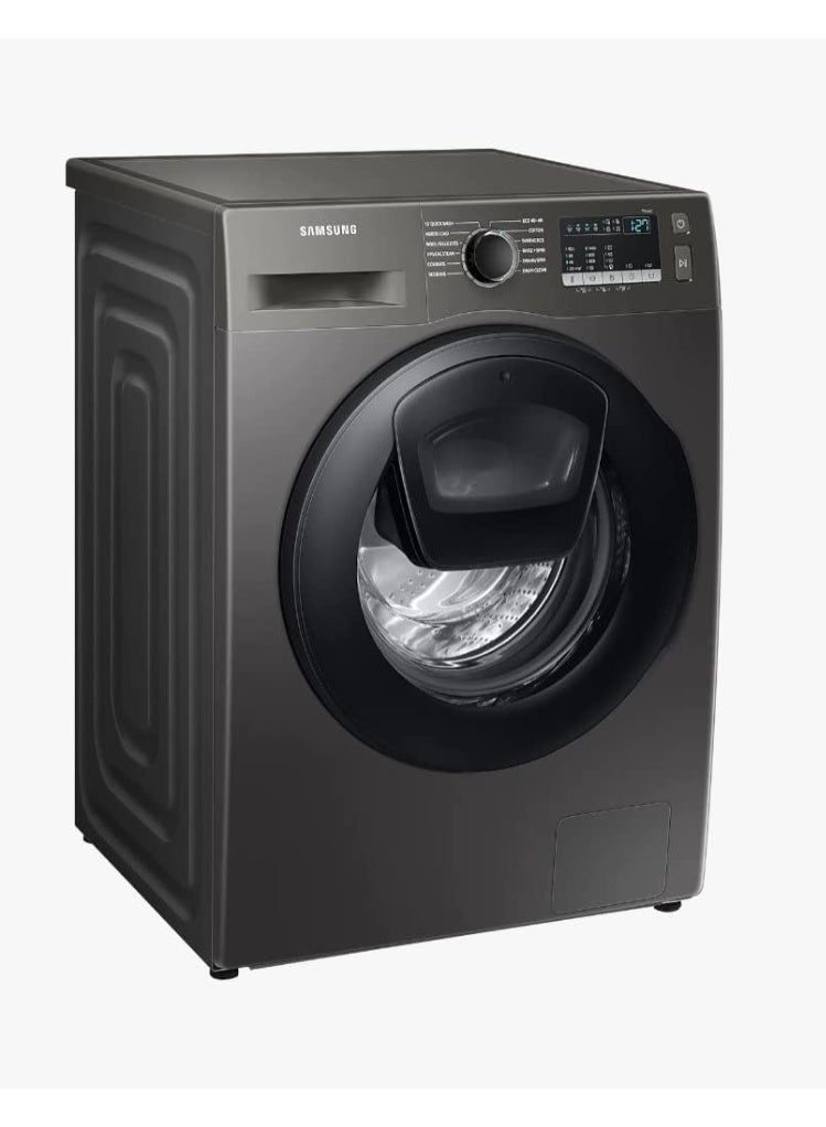 Samsung 8 Kg Front Load Washing Machine 1400 RPM Series 5+ Add Washer &amp; Graphite Rated Energy Class Color Inox  (International Version) WW80T4540AX Grey - Image 3