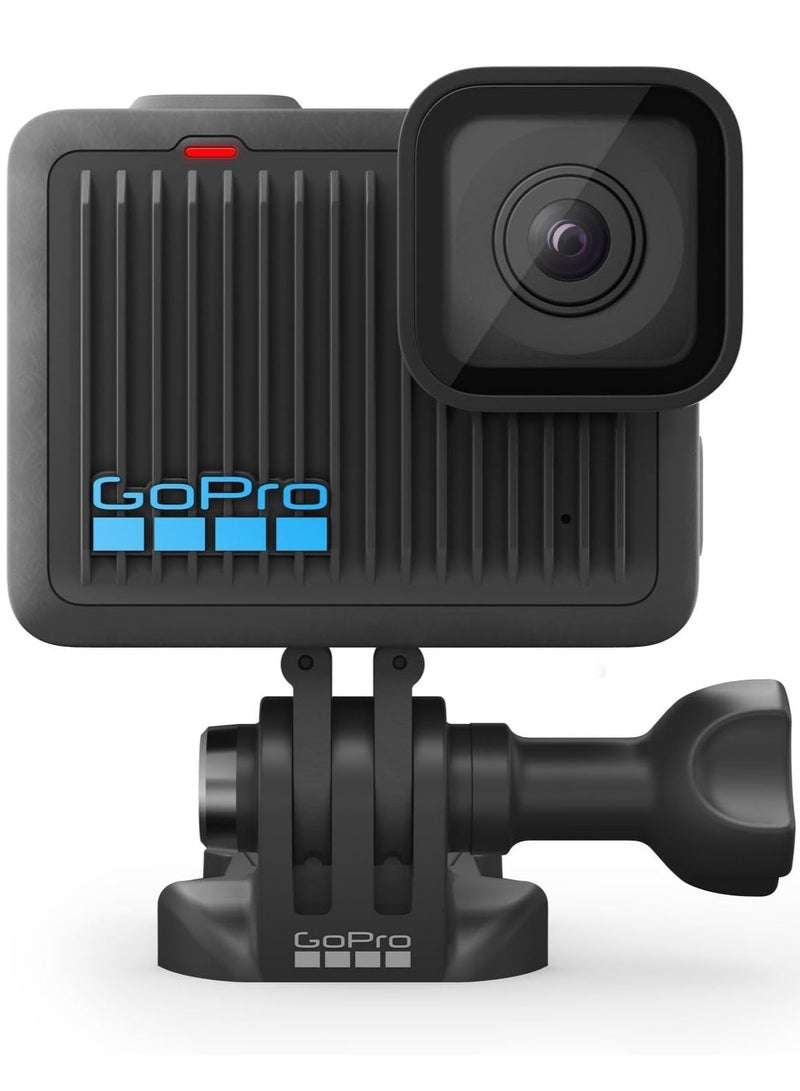جو برو كاميرا أكشن مدمجة HERO – 4K Ultra HD، مقاومة للماء، شاشة تعمل باللمس، تحكم صوتي، تثبيت مدمج - Image 1