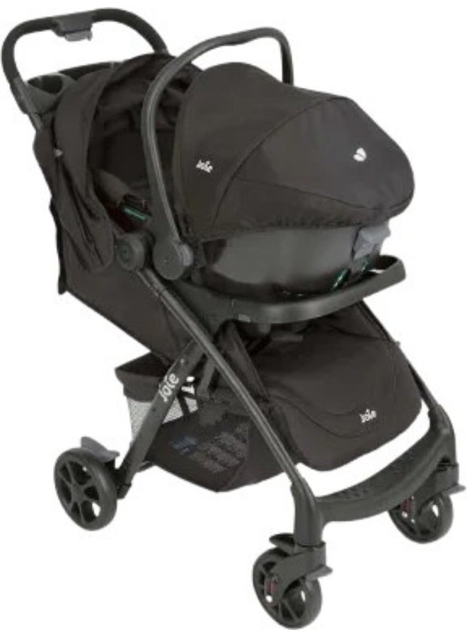 joie Baby Stroller Set i-Muze LX with i-Juva Car Seat, Shale